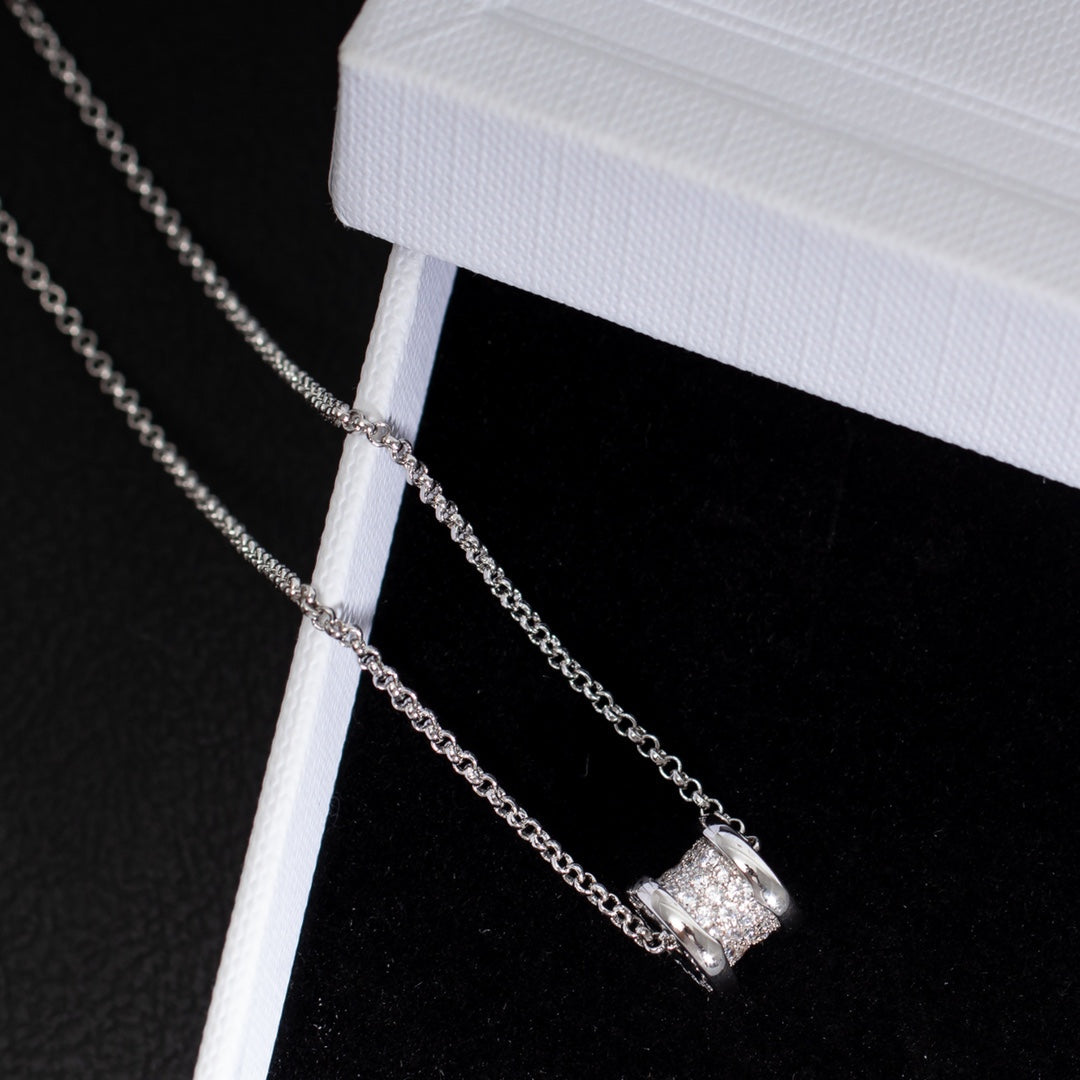 [Pearl Jewelrys]ZERO 1 SILVER DIAMOND NECKLACE