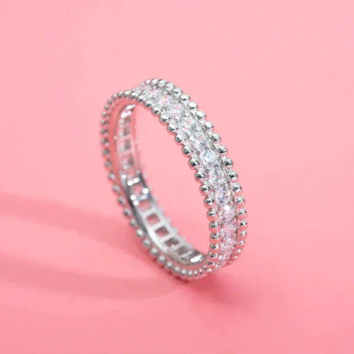 [Pearl Jewelrys]PERLEE DIAMOND SILVER RING