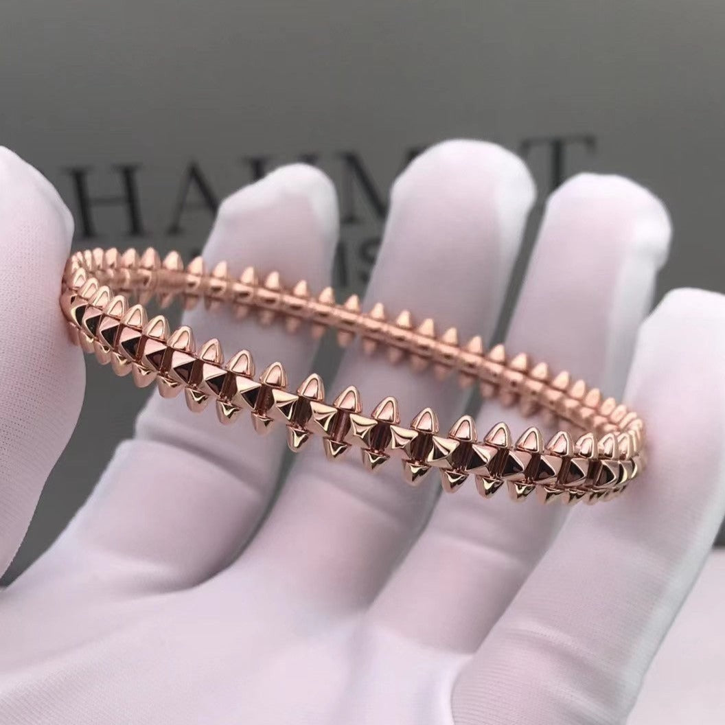 [Pearl Jewelrys]CLASH PINK GOLD BRACELET