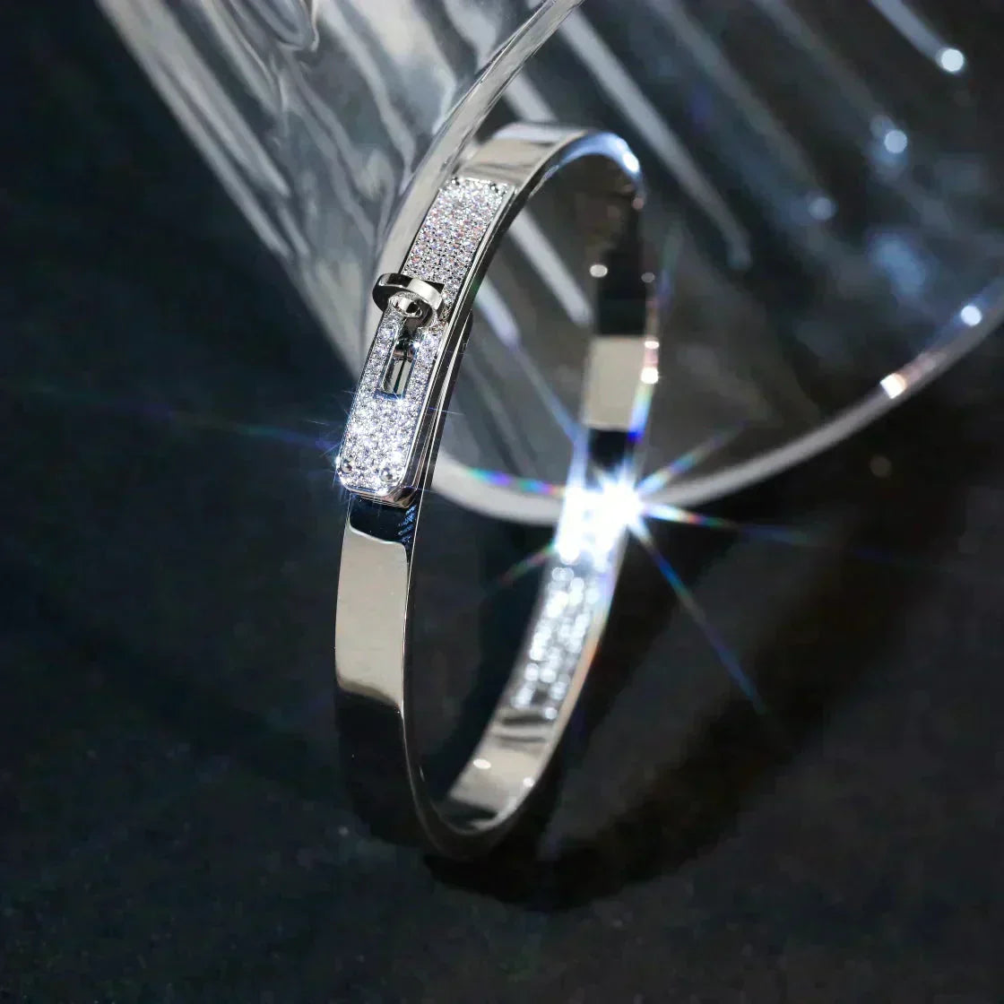 [Pearl Jewelrys]KELLY SILVER DIAMOND BRACELET