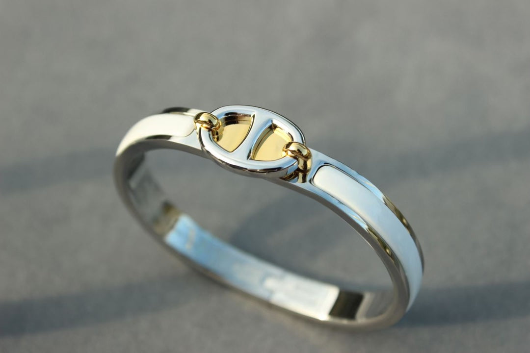 [Pearl Jewelrys]CLIC CHAINE SILVER BRACELET