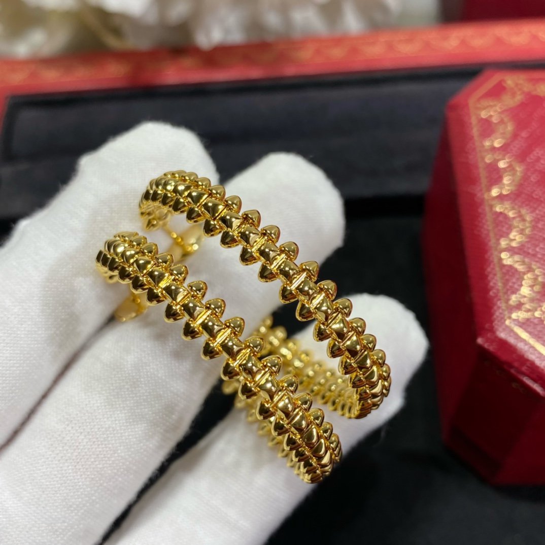 [Pearl Jewelrys]CLASH LARGE HOOP EARRINGS