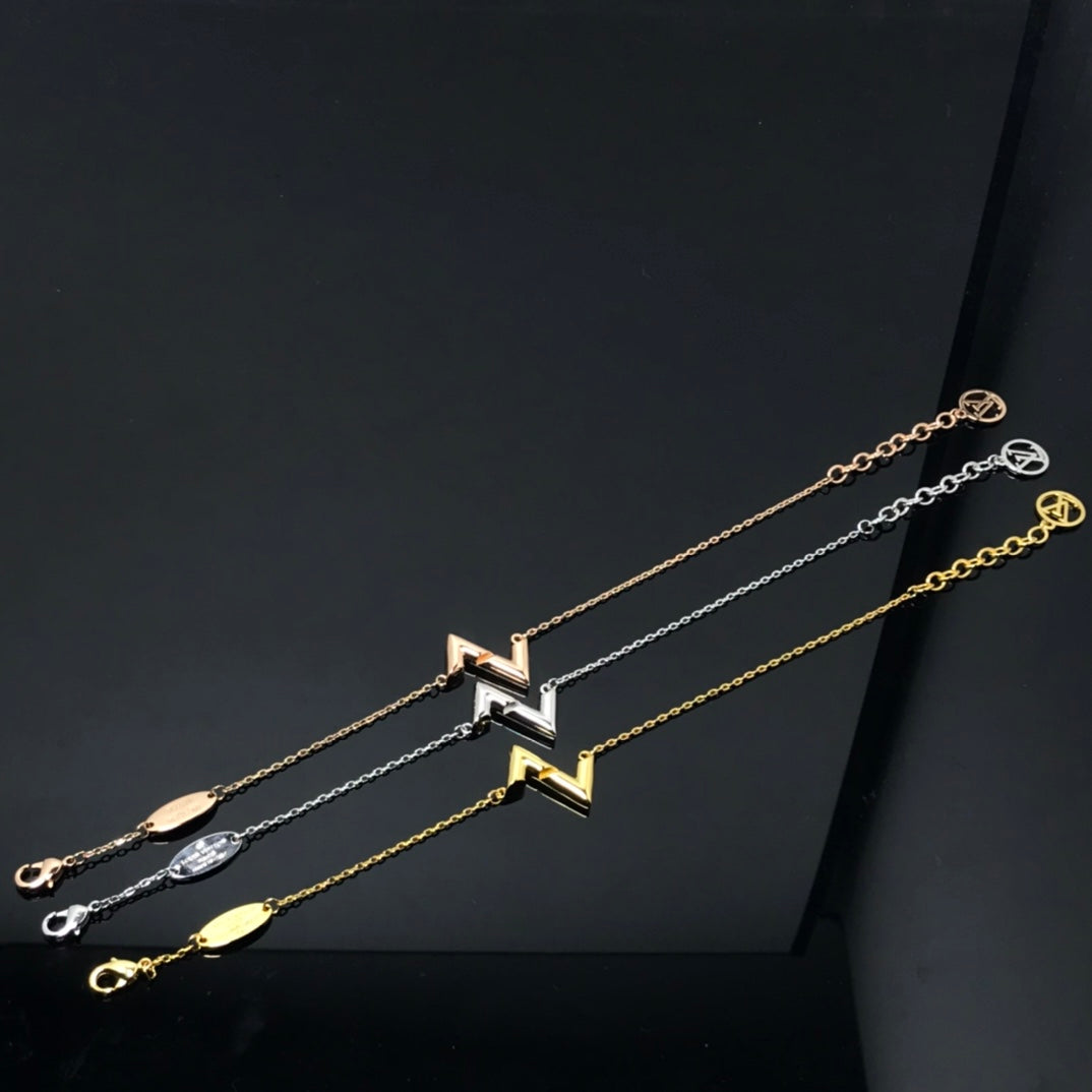 [Pearl Jewelrys]VOLT LV LOGO BRACELET