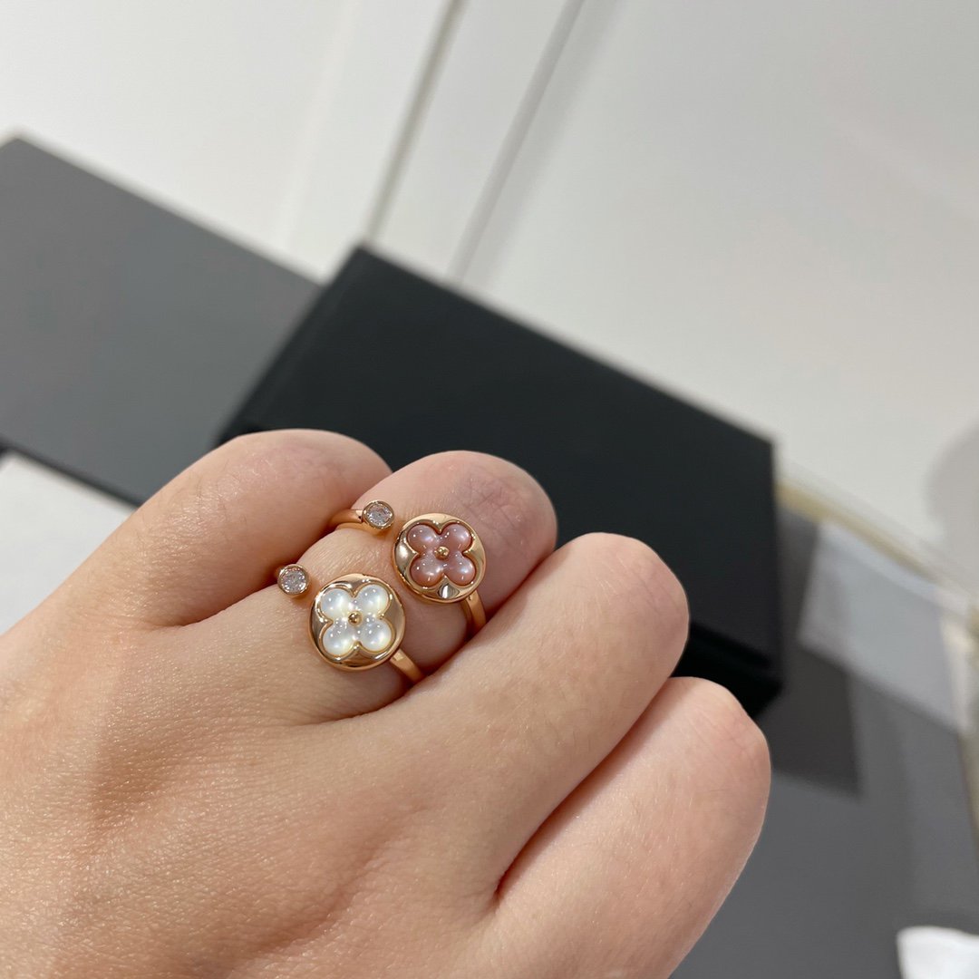 [Pearl Jewelrys]SUN 1 DIAMOND PINK MOP RING