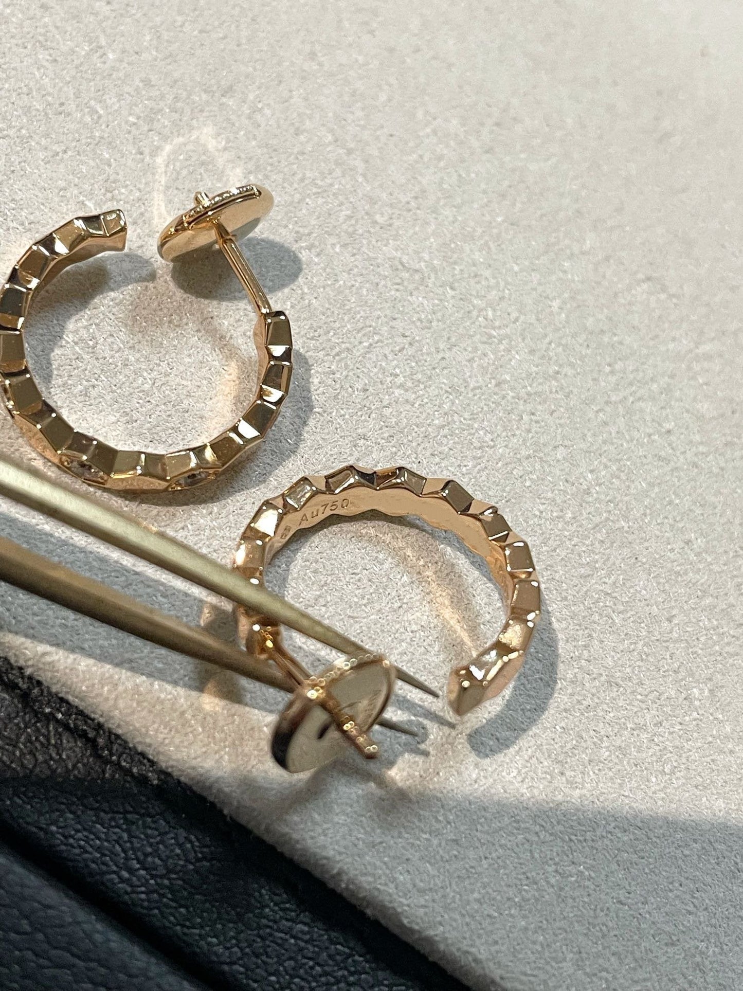 [Pearl Jewelrys]Hollow Design Four-Leaf Clover Flower Shape Ring