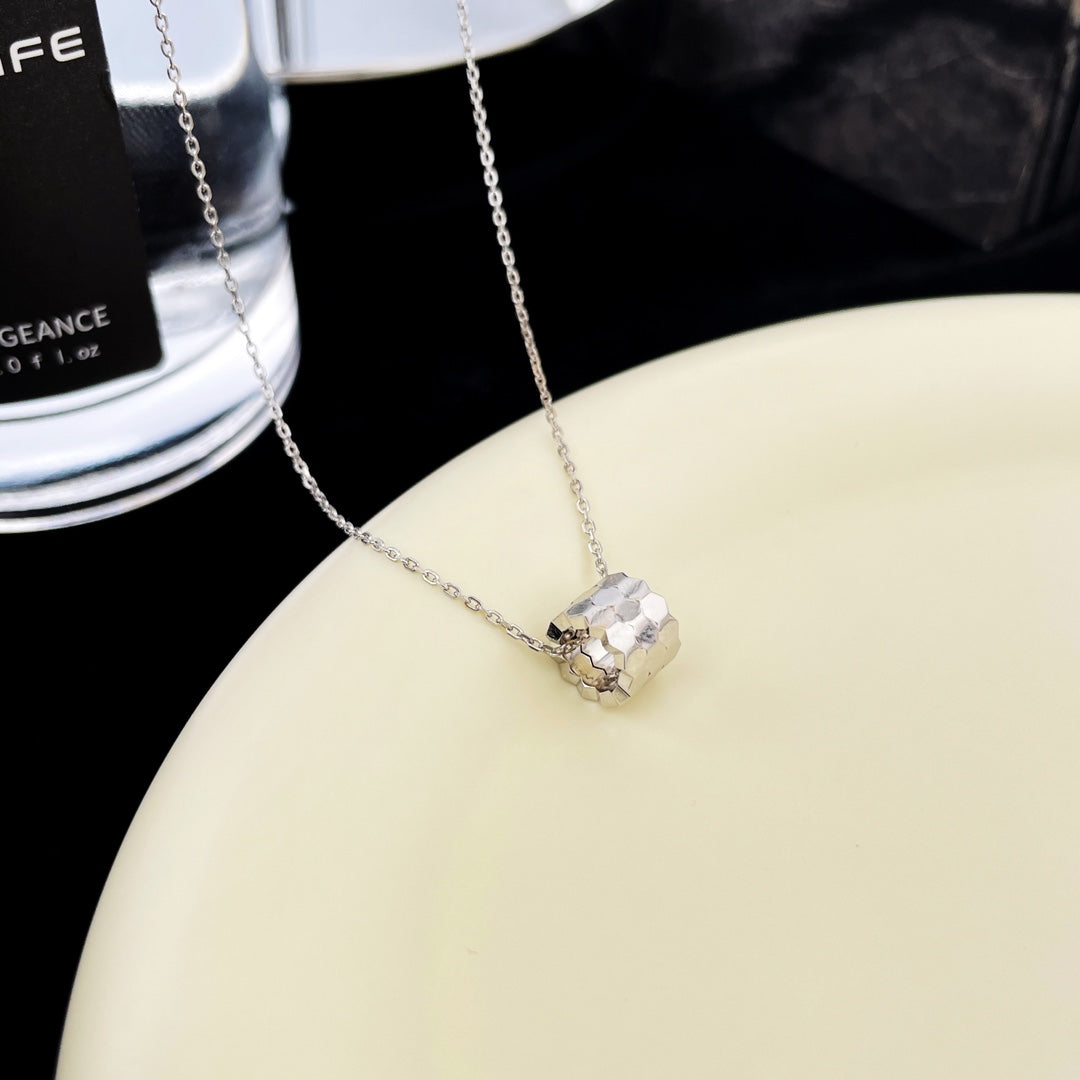 [Pearl Jewelrys]BEE MINI PEDANT DIAMOND NECKLACE