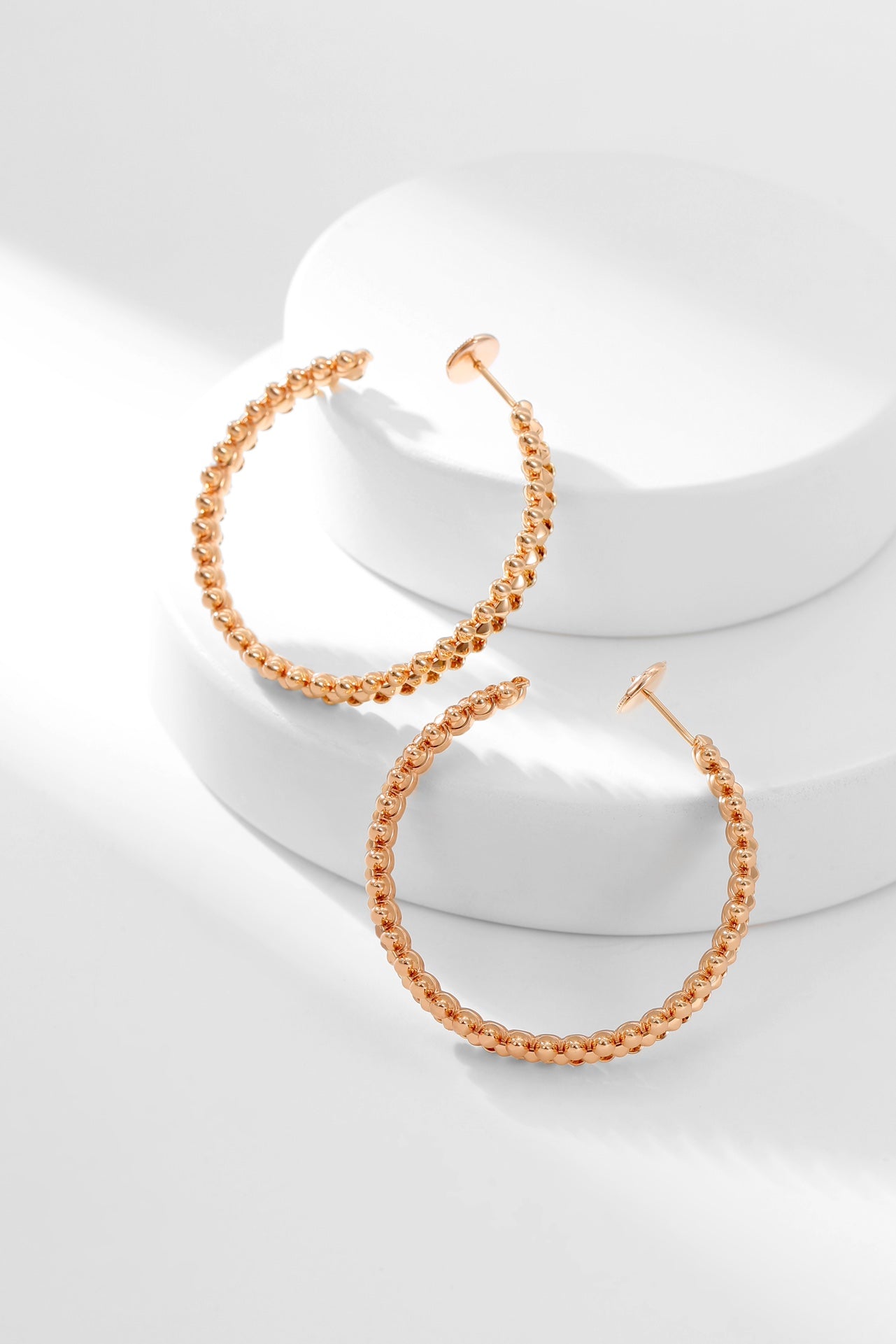 [Pearl Jewelrys]CLASH HOOP EARRINGS