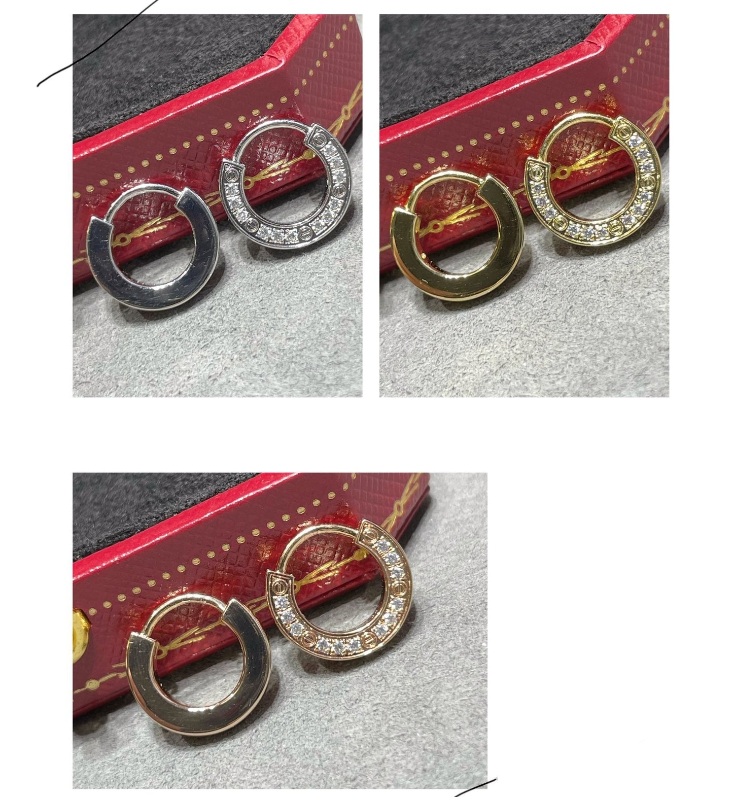 [Pearl Jewelrys]LOVE DIAMOND EARRINGS