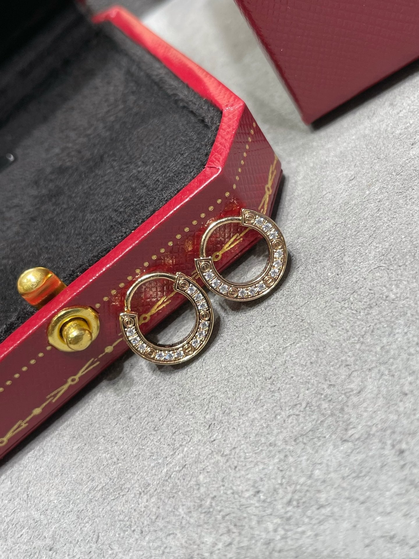 [Pearl Jewelrys]LOVE DIAMOND EARRINGS