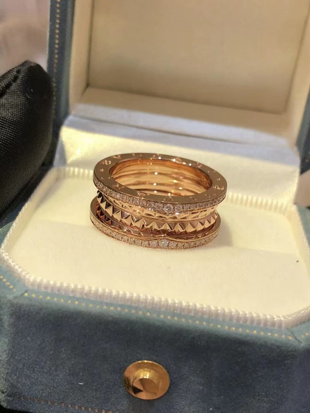 [Pearl Jewelrys]ZERO 1 ROCK DIAMOND PINK GOLD