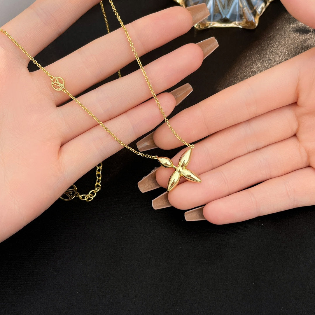 [Pearl Jewelrys]LOUISETTE GOLD NECKLACE