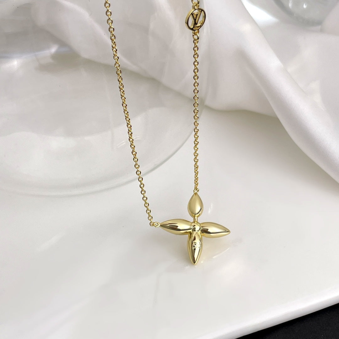[Pearl Jewelrys]LOUISETTE GOLD NECKLACE