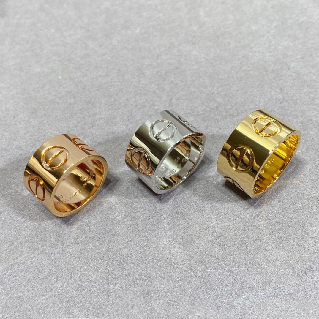 [Pearl Jewelrys]LOVE 11MM LARGE RING