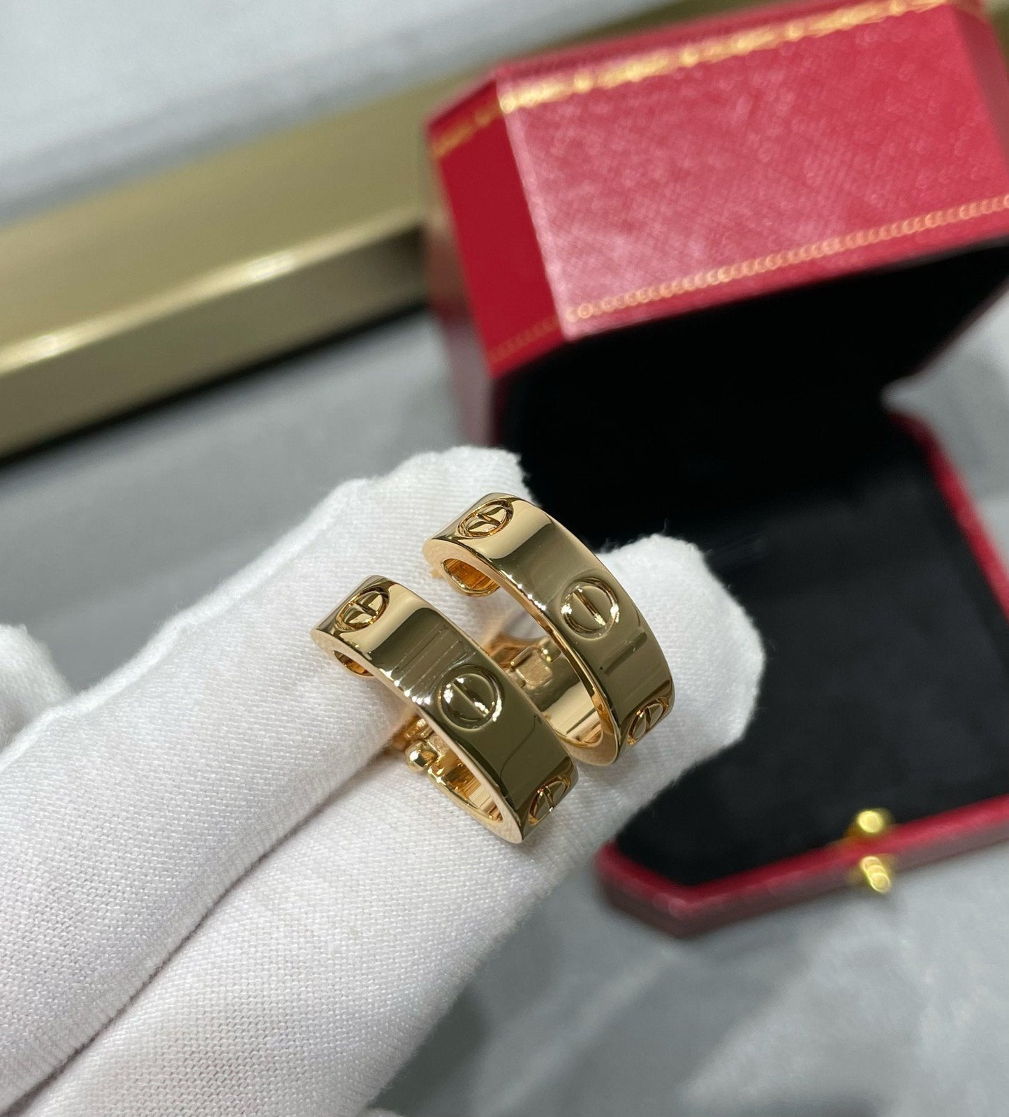 [Pearl Jewelrys]LOVE 5.5MM EARRINGS