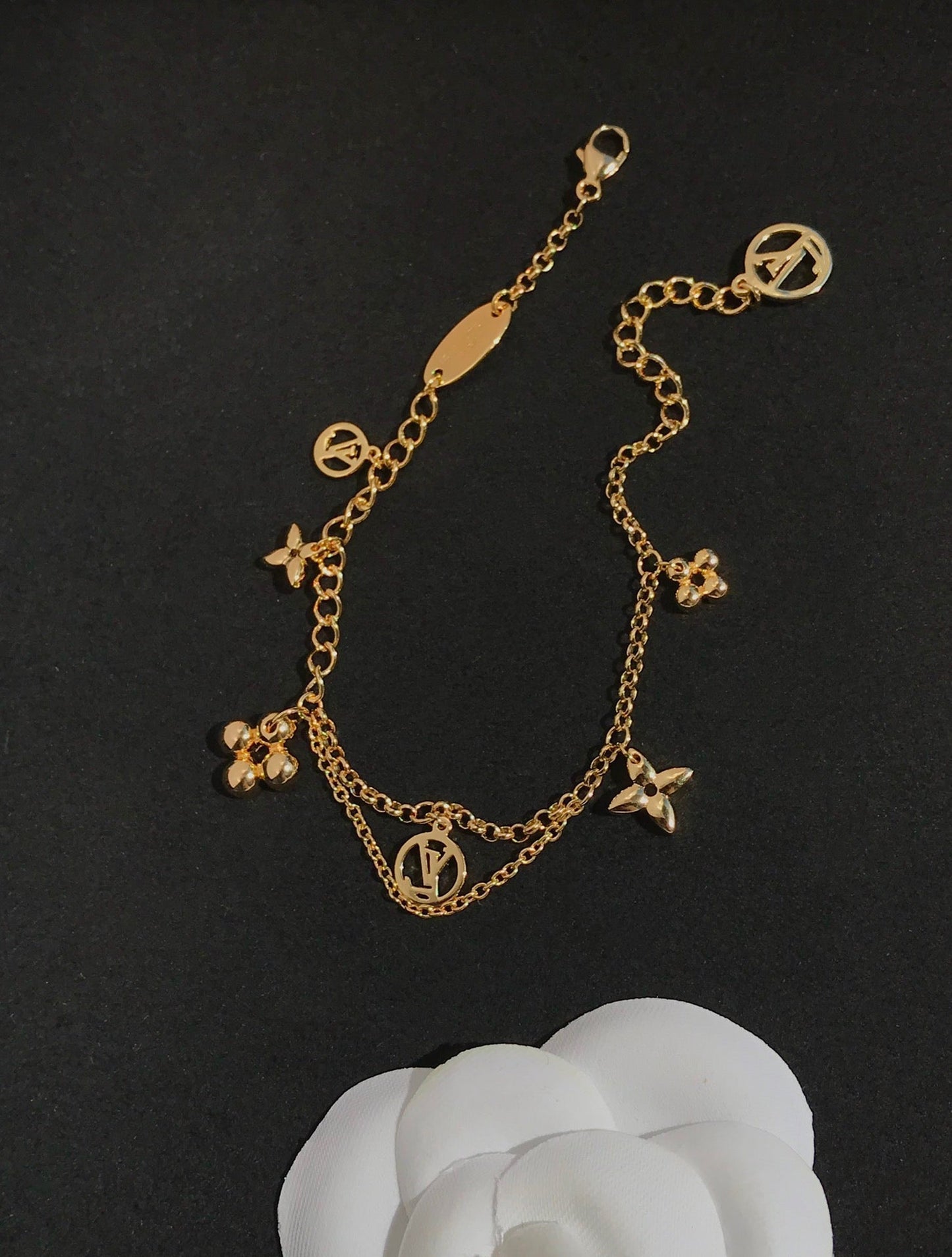 [Pearl Jewelrys]BLOOMING PINK GOLD MOP BRACELET