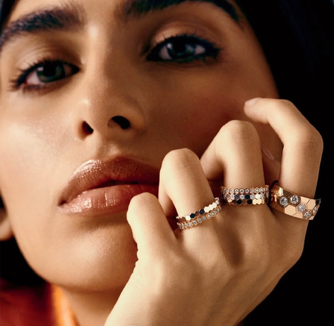 [Pearl Jewelrys]BEE LOVE DIAMOND LARGE RING