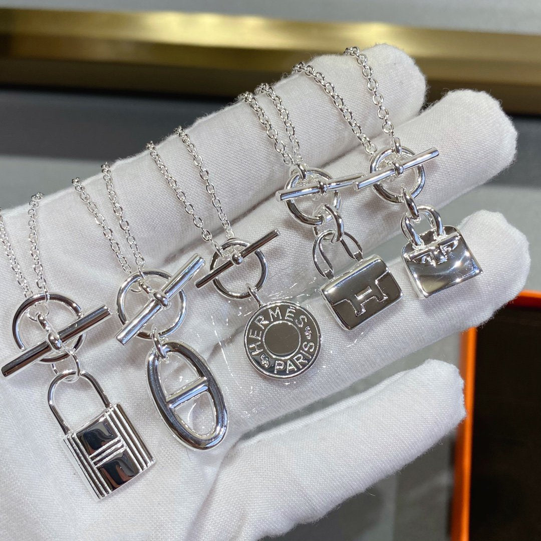 [Pearl Jewelrys]CONSTANCE PEDANT SILVER NECKLACE