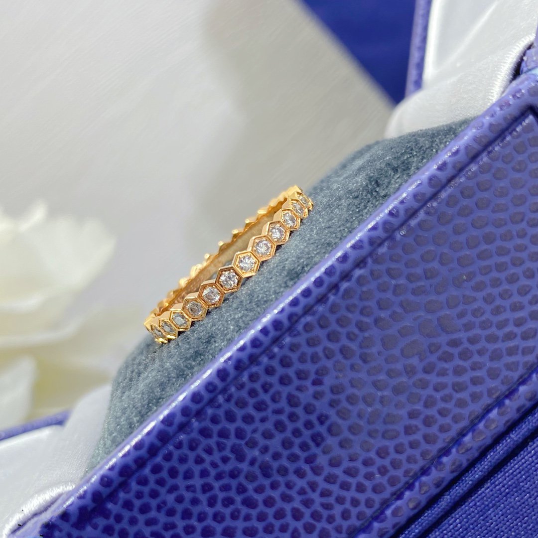 [Pearl Jewelrys]BEE LOVE DIAMOND PAVED SMALL RING