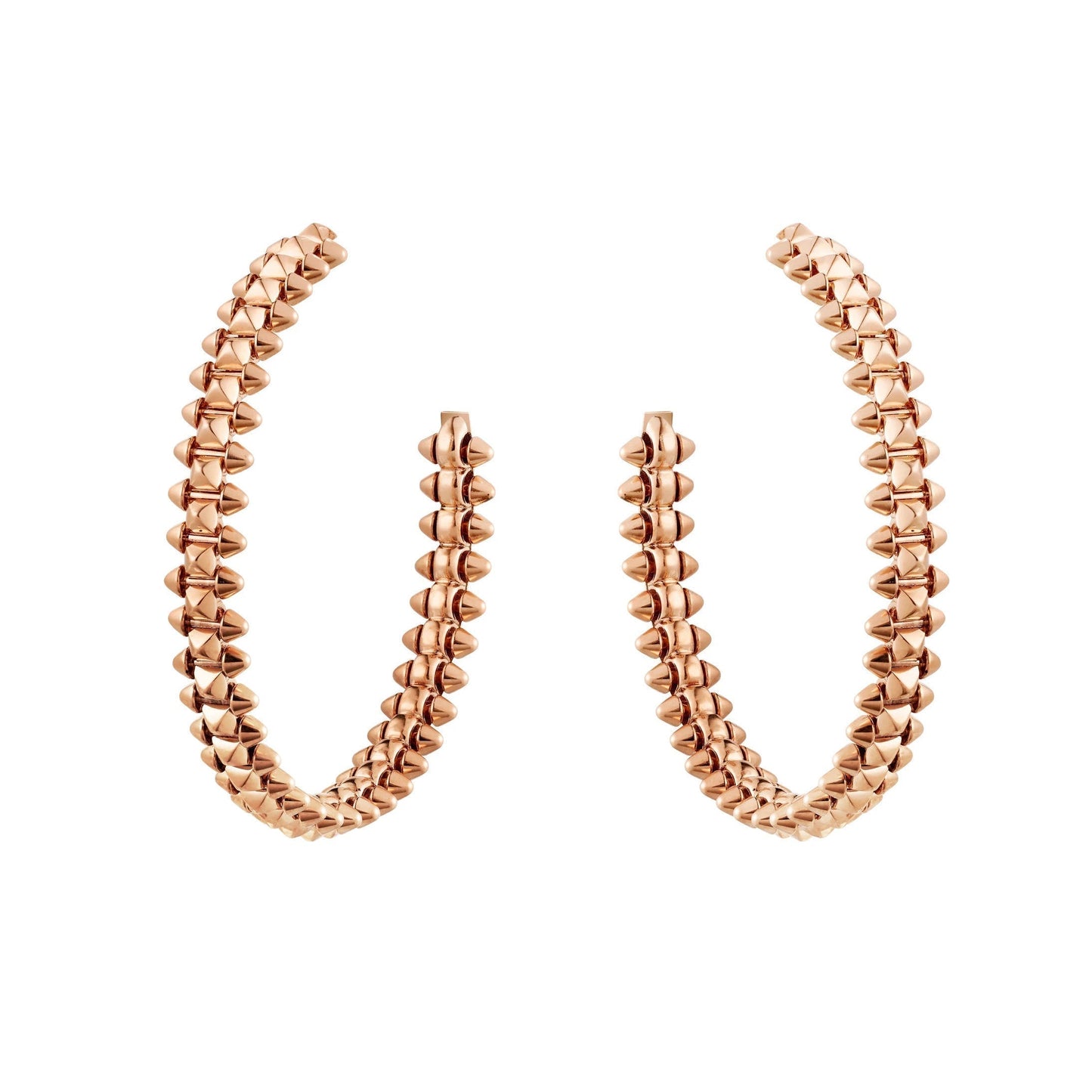 [Pearl Jewelrys]CLASH LARGE HOOP EARRINGS