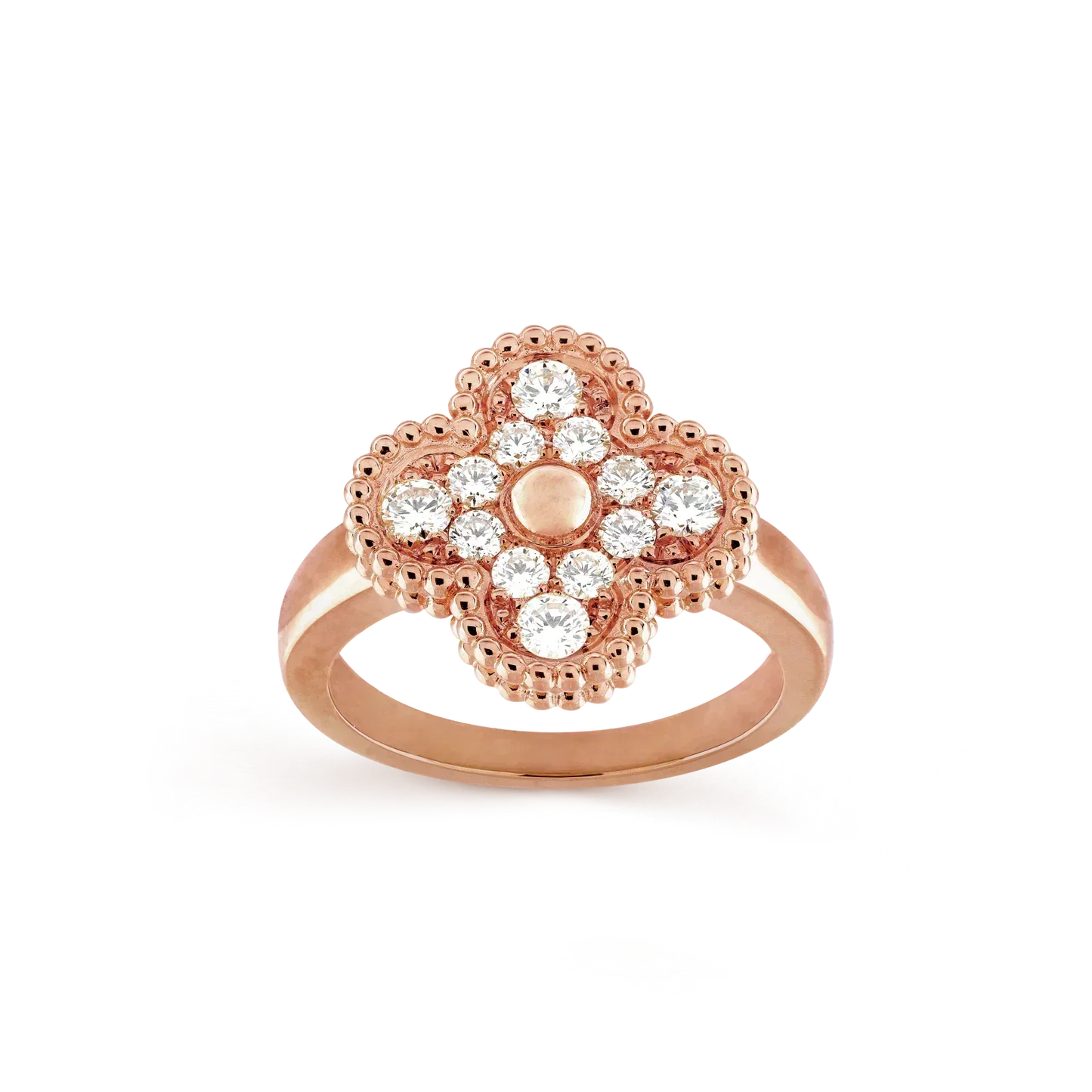 [Pearl Jewelrys]CLOVER DIAMOND RING