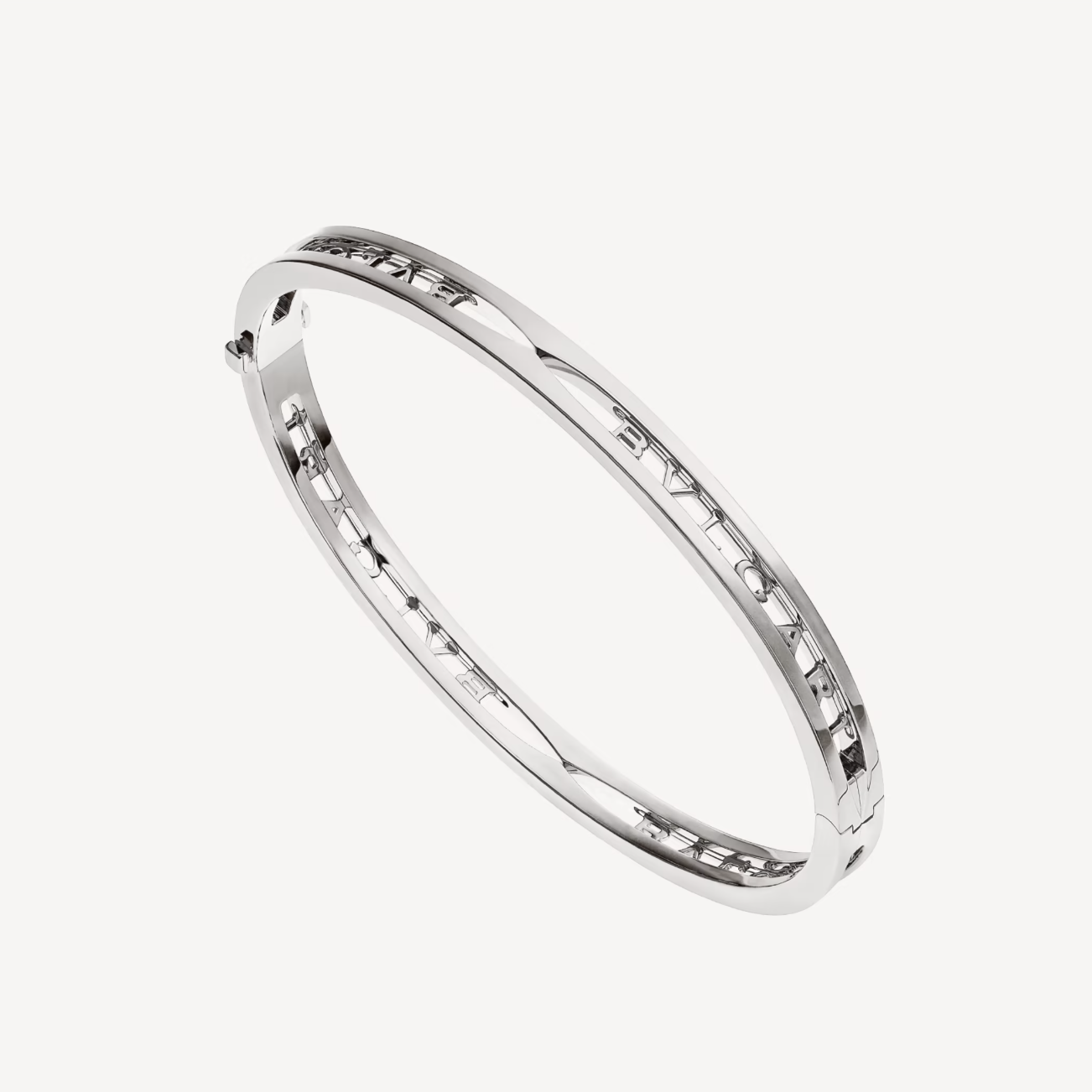 [Pearl Jewelrys]ZERO 1 SPIRAL LOGO SILVER BRACELET