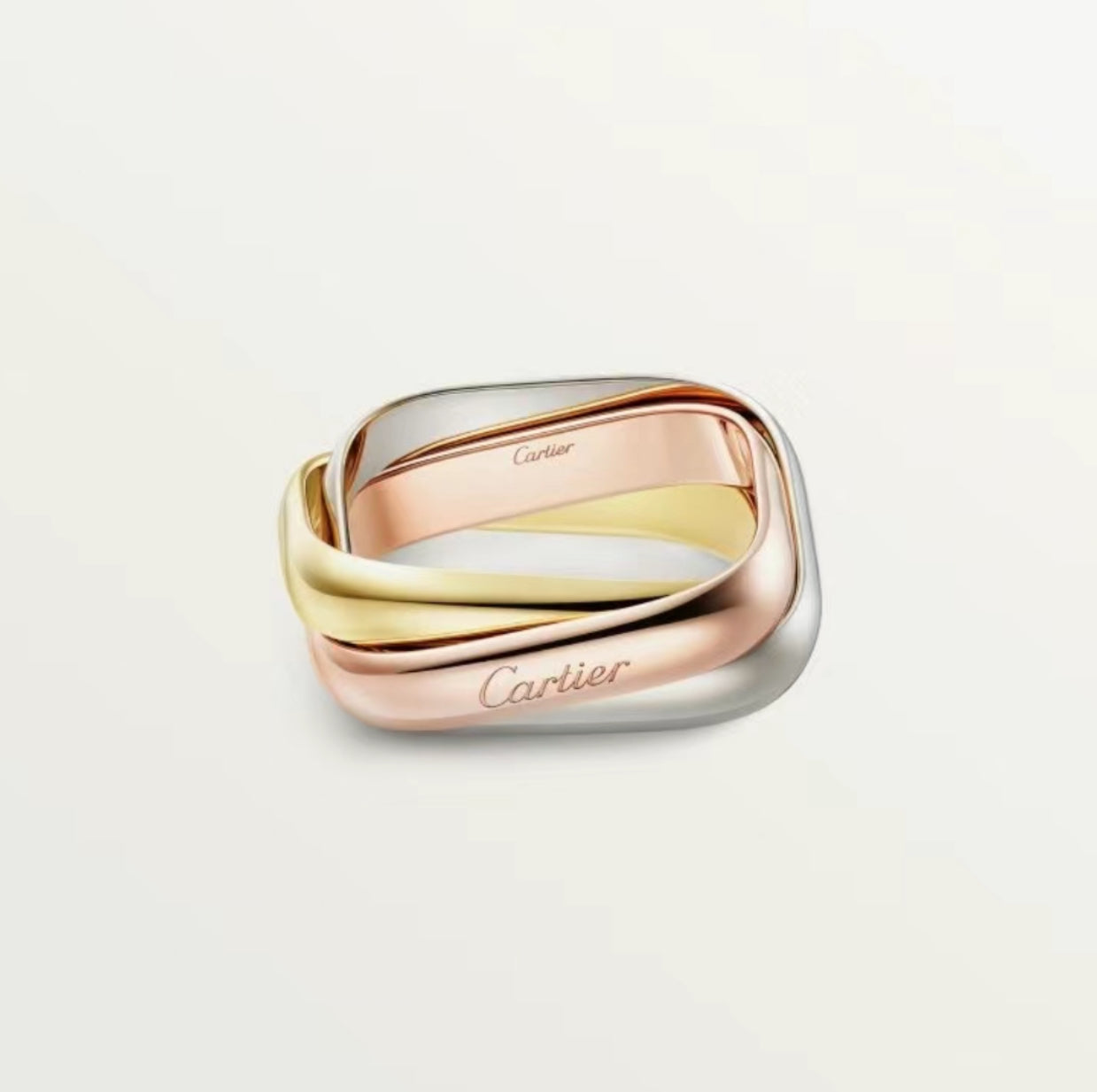 [Pearl Jewelrys]TRINITY RING GOLD PINK GOLD SILVER