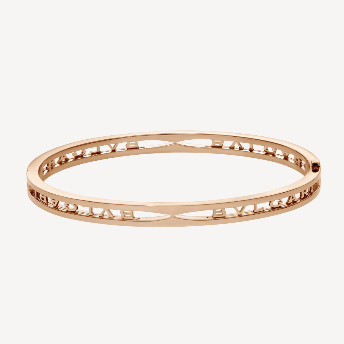 [Pearl Jewelrys]ZERO 1 SPIRAL LOGO PINK GOLD BRACELET