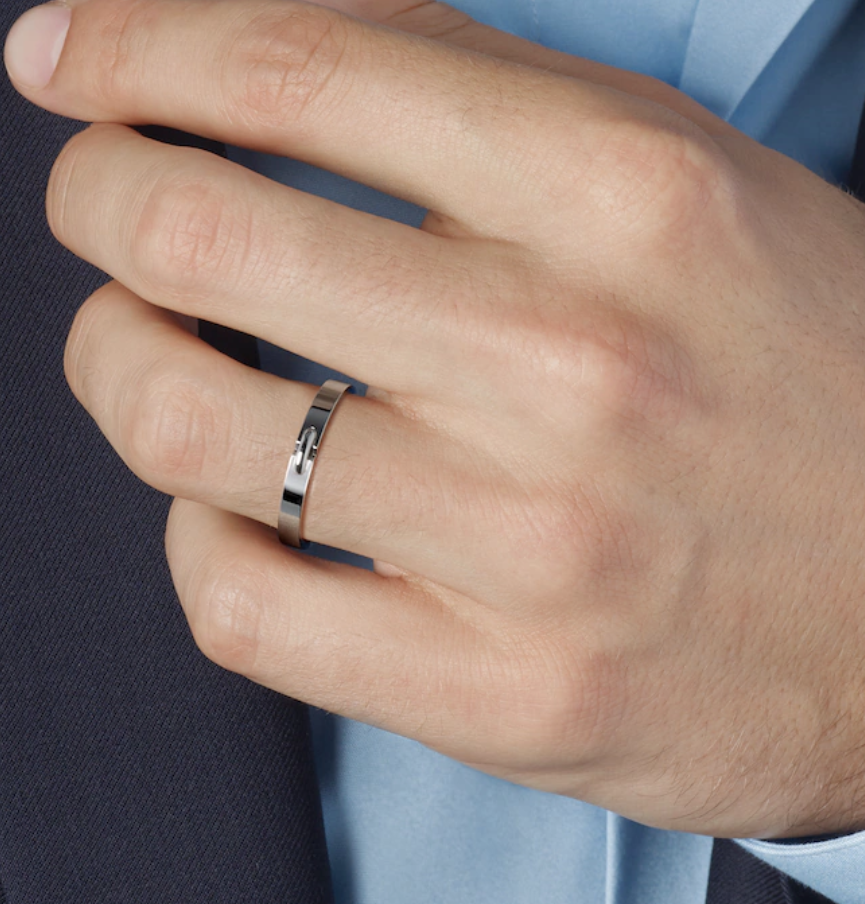 [Pearl Jewelrys]ALLIANCE LIENS VIDENCE 3MM RING