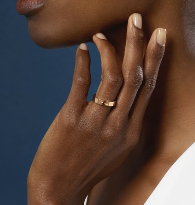 [Pearl Jewelrys]ALLIANCE LIENS VIDENCE 4MM RING