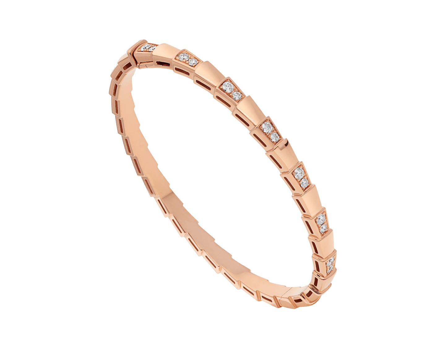 [Pearl Jewelrys]SERPENTI BRACELET PINK GOLD DIAMOND