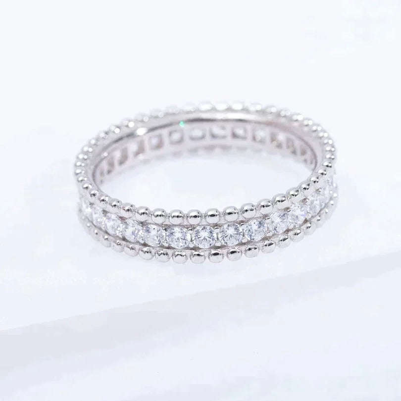 [Pearl Jewelrys]PERLEE DIAMOND SILVER RING