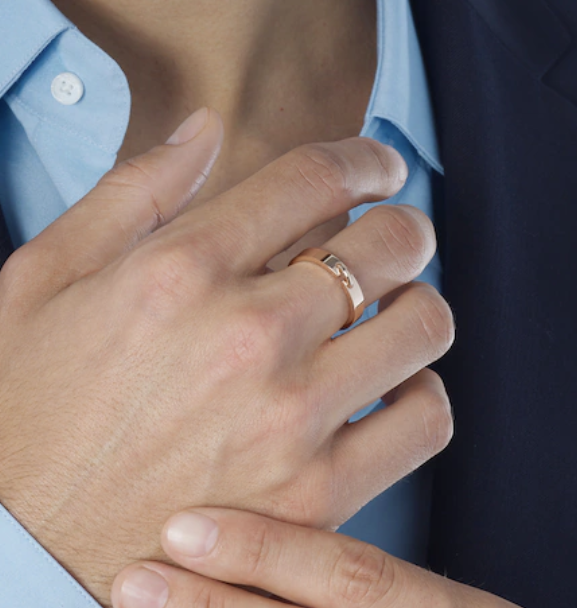 [Pearl Jewelrys]ALLIANCE LIENS VIDENCE 4MM RING