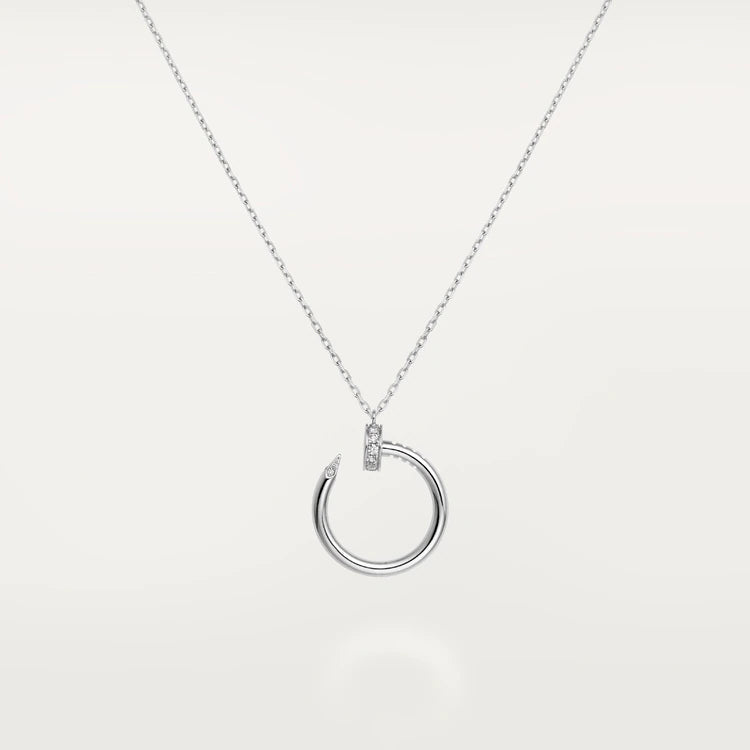 [Pearl Jewelrys]JUSTE NECKLACE SILVER