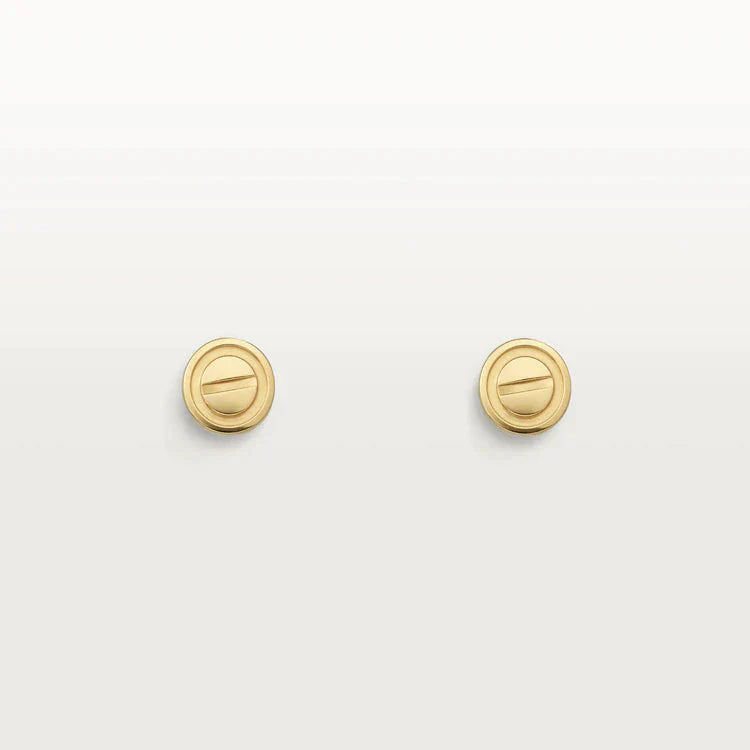 [Pearl Jewelrys]LOVE EARRINGS GOLD 10MM