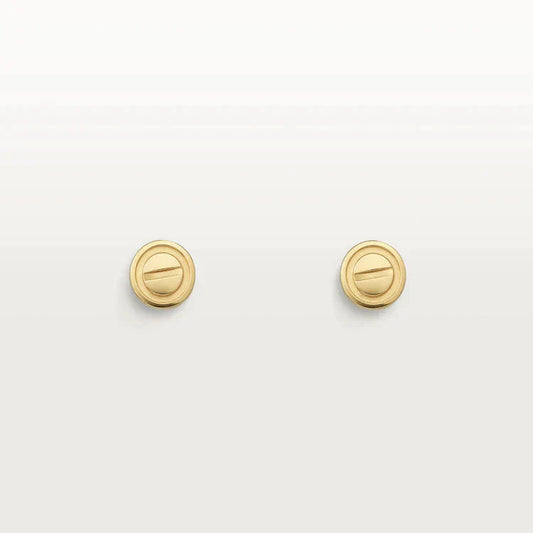 [Pearl Jewelrys]LOVE EARRINGS GOLD 10MM