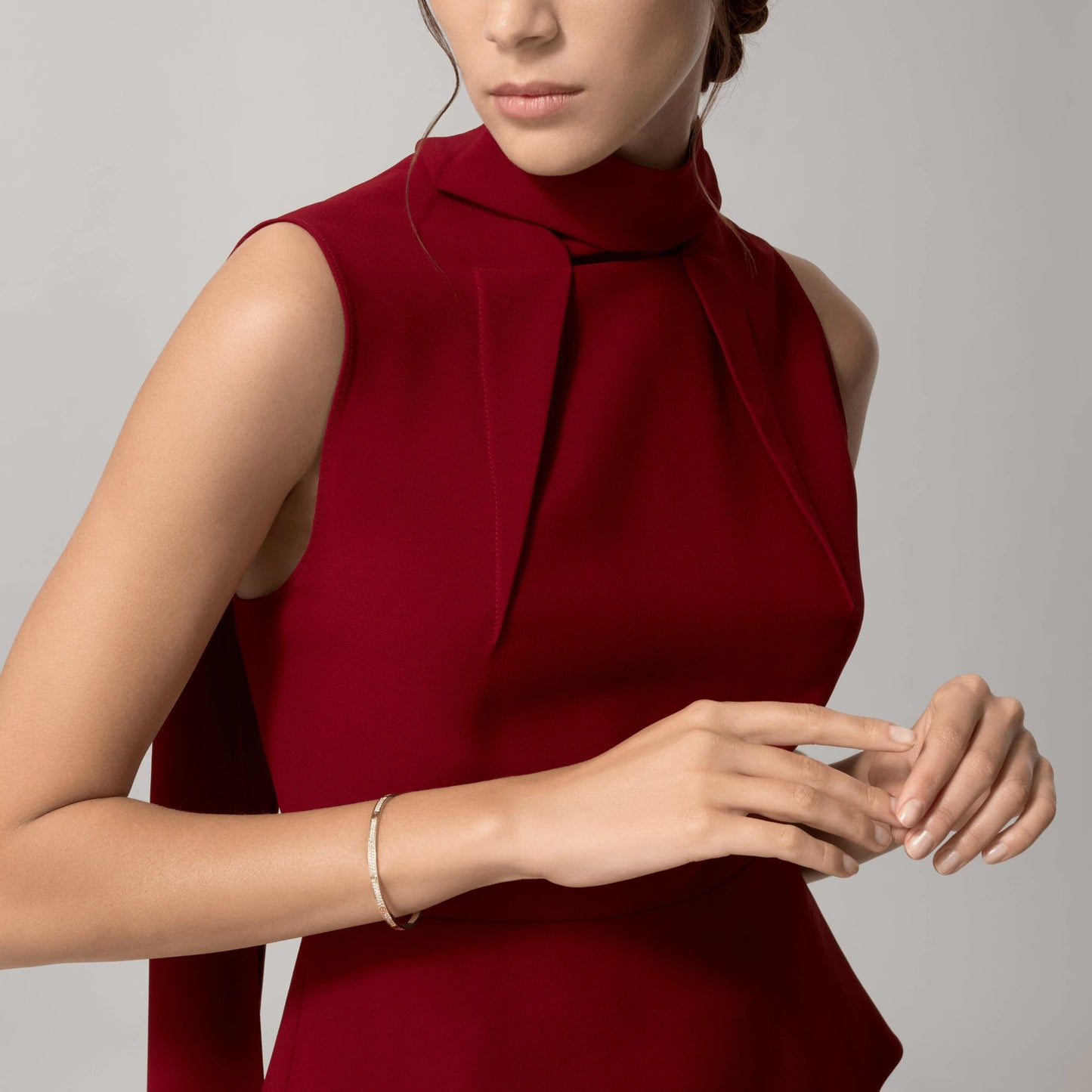 [Pearl Jewelrys]LOVE BRACELET 3.65MM DIAMOND-PAVED