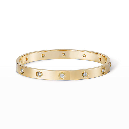 [Pearl Jewelrys]LOVE BRACELET 6.1MM 10 DIAMONDS