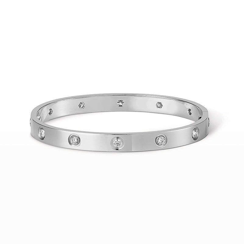 [Pearl Jewelrys]LOVE BRACELET 6.1MM 10 DIAMONDS