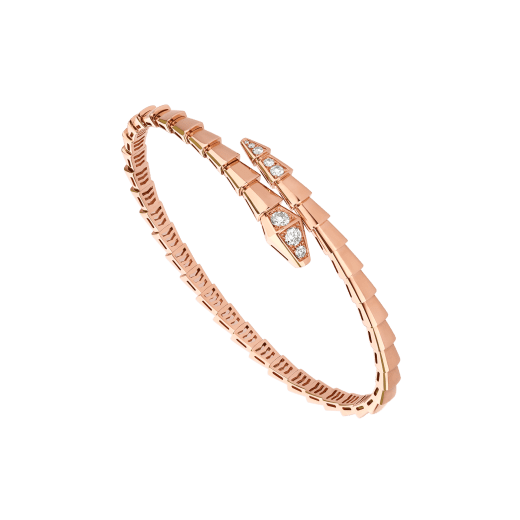 [Pearl Jewelrys]SERPENTI BRACELET DIAMONDS PINK GOLD