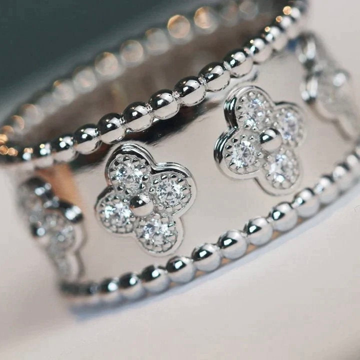 [Pearl Jewelrys]CLOVER KALEIDOSCOPE RING 10MM