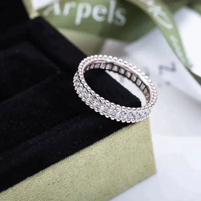 [Pearl Jewelrys]PERLEE DIAMOND SILVER RING