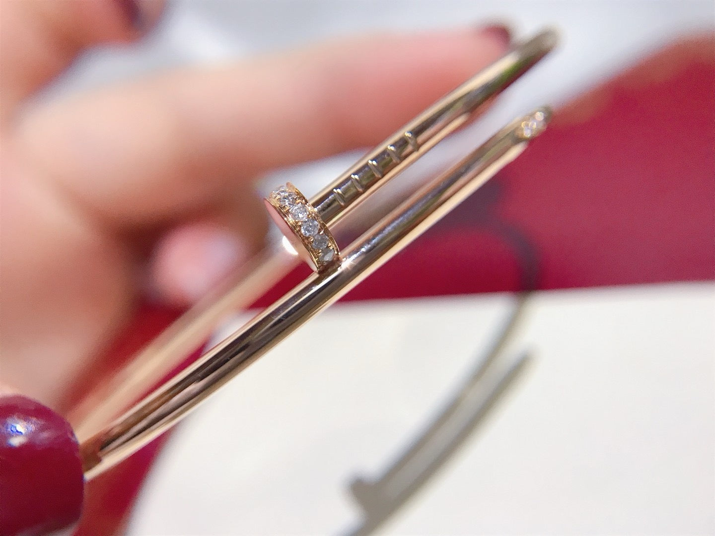 [Pearl Jewelrys]JUSTE BRACELET 2.5MM DIAMONDS