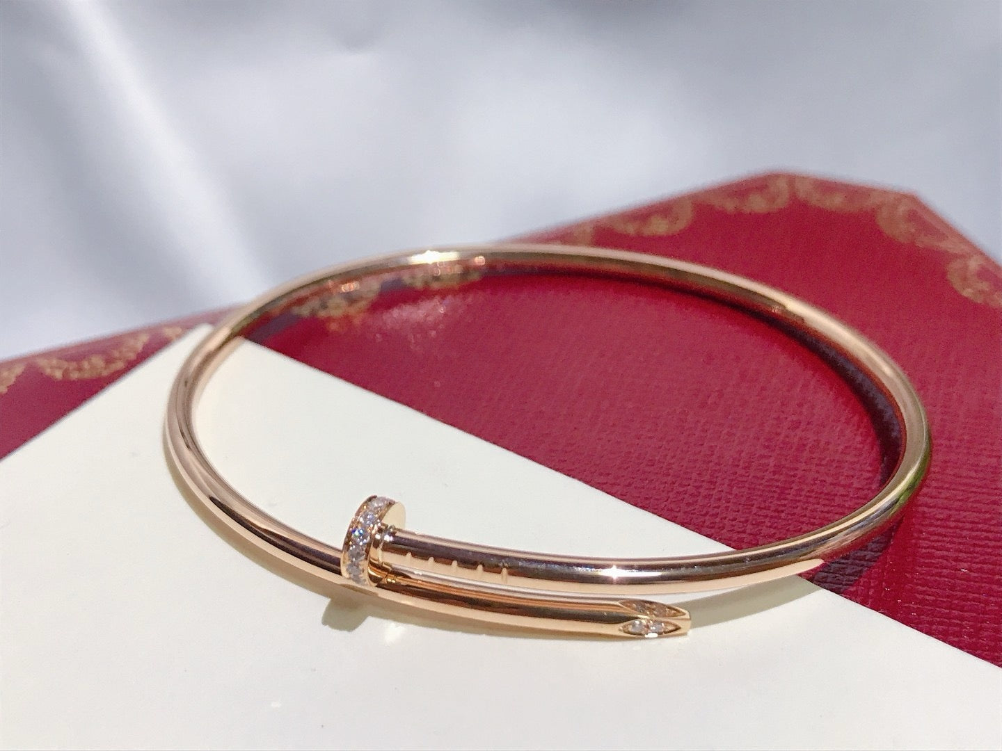 [Pearl Jewelrys]JUSTE BRACELET 2.5MM DIAMONDS