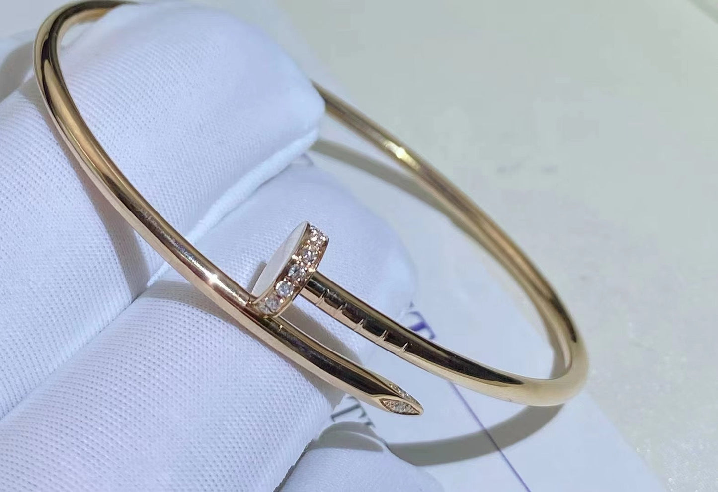 [Pearl Jewelrys]JUSTE BRACELET 2.5MM DIAMONDS