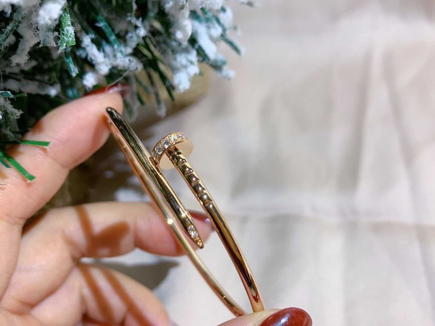 [Pearl Jewelrys]JUSTE BRACELET 2.5MM DIAMONDS