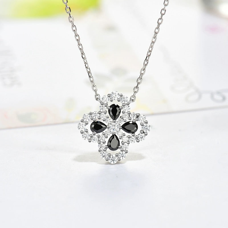 [Pearl Jewelrys]LOOP NECKLACE FULL MOTIF DIAMOND 16MM MULTIPLE COLORS