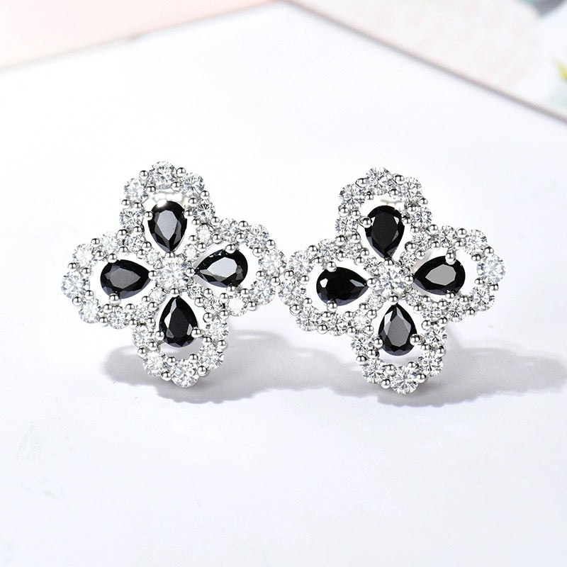[Pearl Jewelrys]LOOP EARRINGS FULL MOTIF DIAMOND 16MM