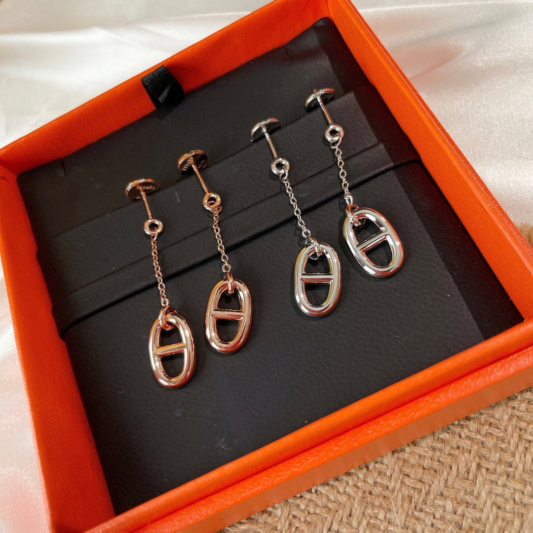 [Pearl Jewelrys]CHAINE TASSEL EARRINGS