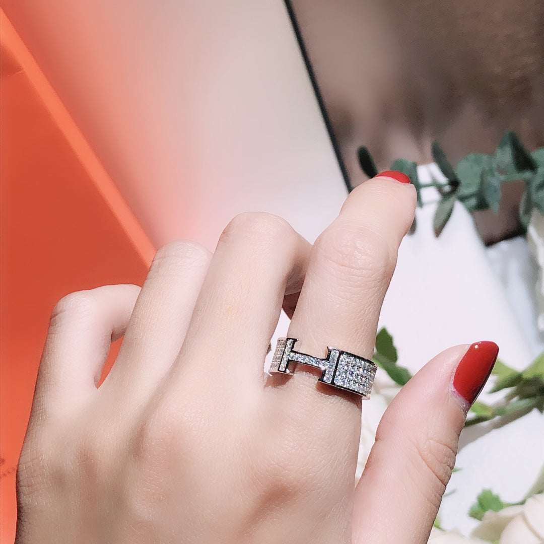 [Pearl Jewelrys]H RING FULL DIAMOND