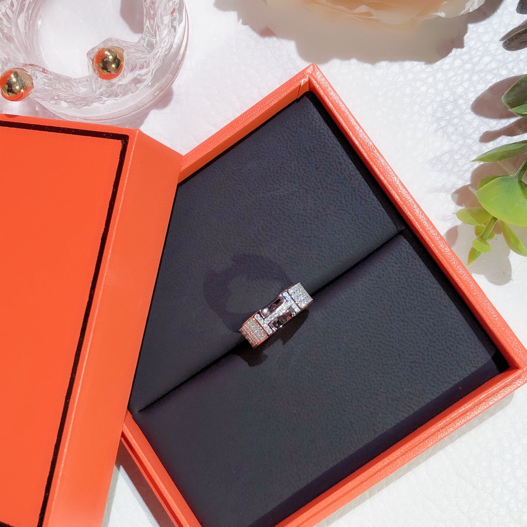 [Pearl Jewelrys]H RING FULL DIAMOND